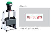HM-6103 - HM-6103 Heavy Duty Self-Inking Dater