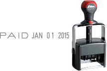 H-6770 - H-6770 PAID Dater Self-Inking