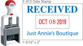 1-3/16" X 2" Date Stamp.Similar to M300