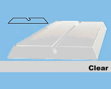 Clear Acrylic Base 2" x 10" Holder ONLY