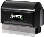 PSI 2773 Pre-inked stamp Impression size 1-1/16" x 2-7/8", similar to Trodat